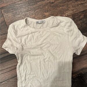 Zara Cream Women's Top